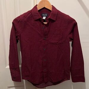 Children’s Place Boys button down shirt NWT